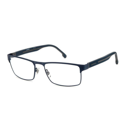 3t optic occhiali da vista uomo carrera in metallo colorato grigio blu