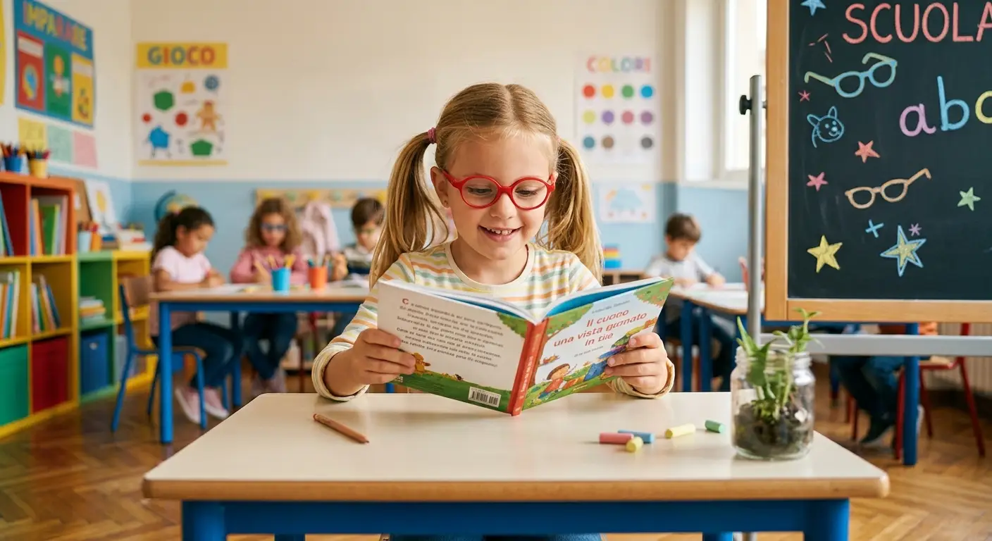 Montature colorate per bambini disponibili da 3T Optic a Somma Lombardo
